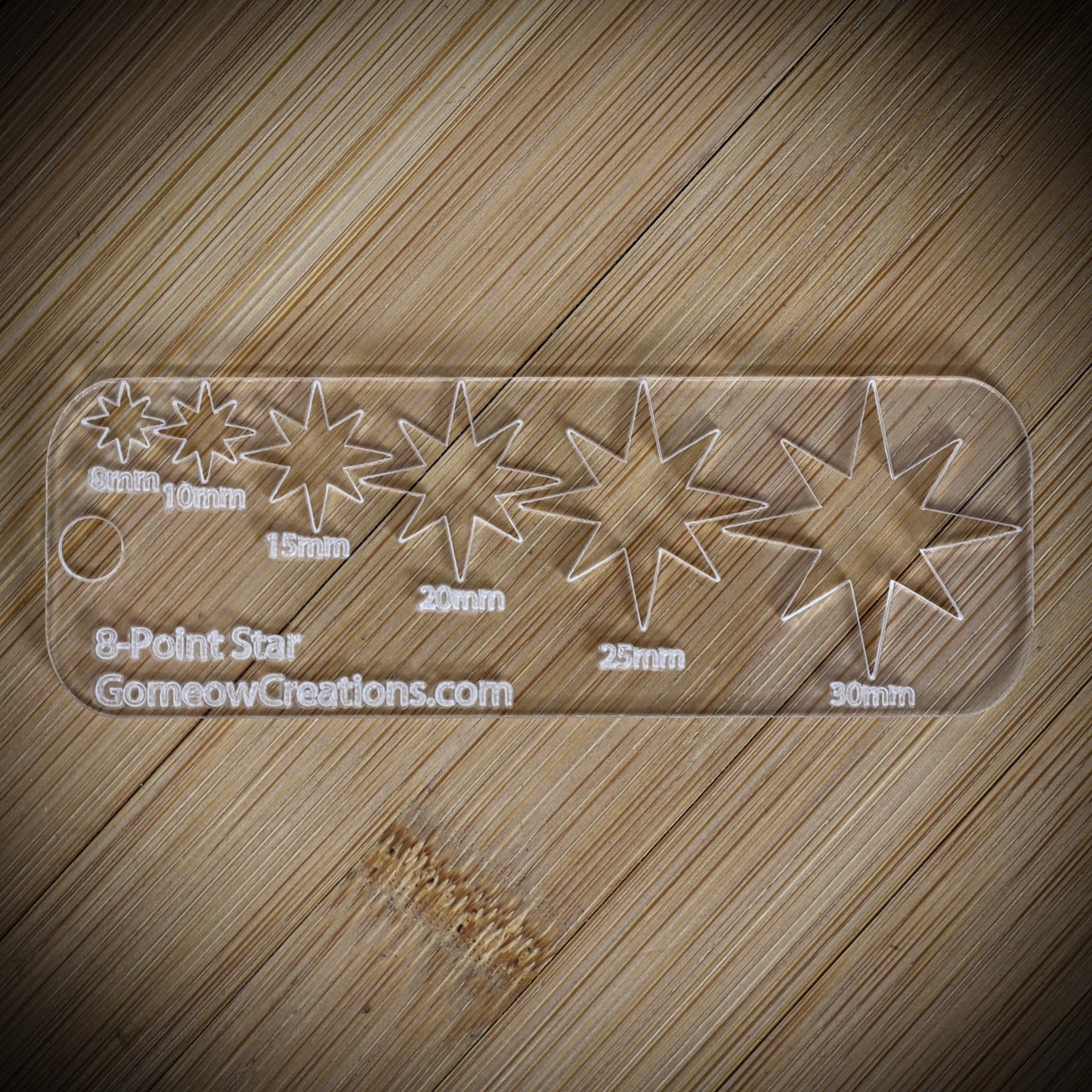8-Point Star Template