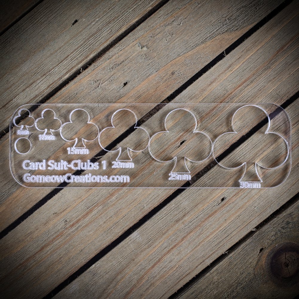 Card Suit-Clubs 1 Template