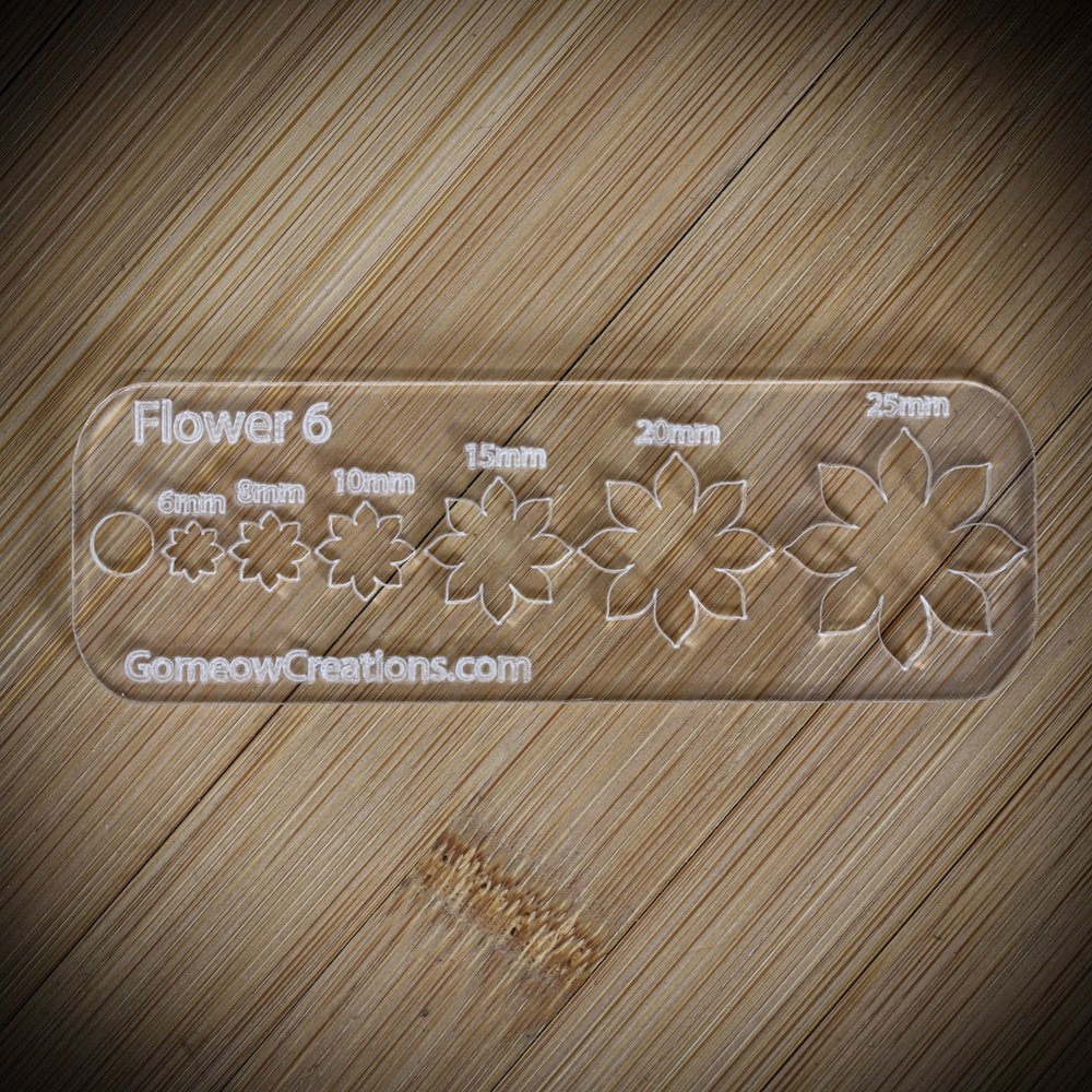Flower 6 Template