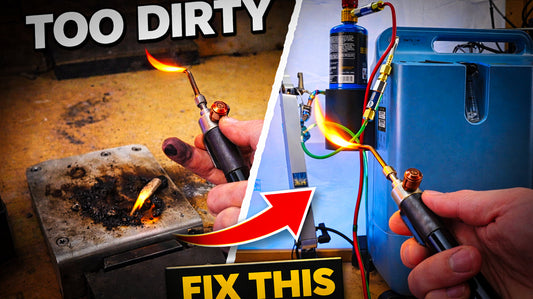How to Set Up a Smith Little Torch with Propane + Oxygen Concentrator (Cleaner & Cheaper Setup)