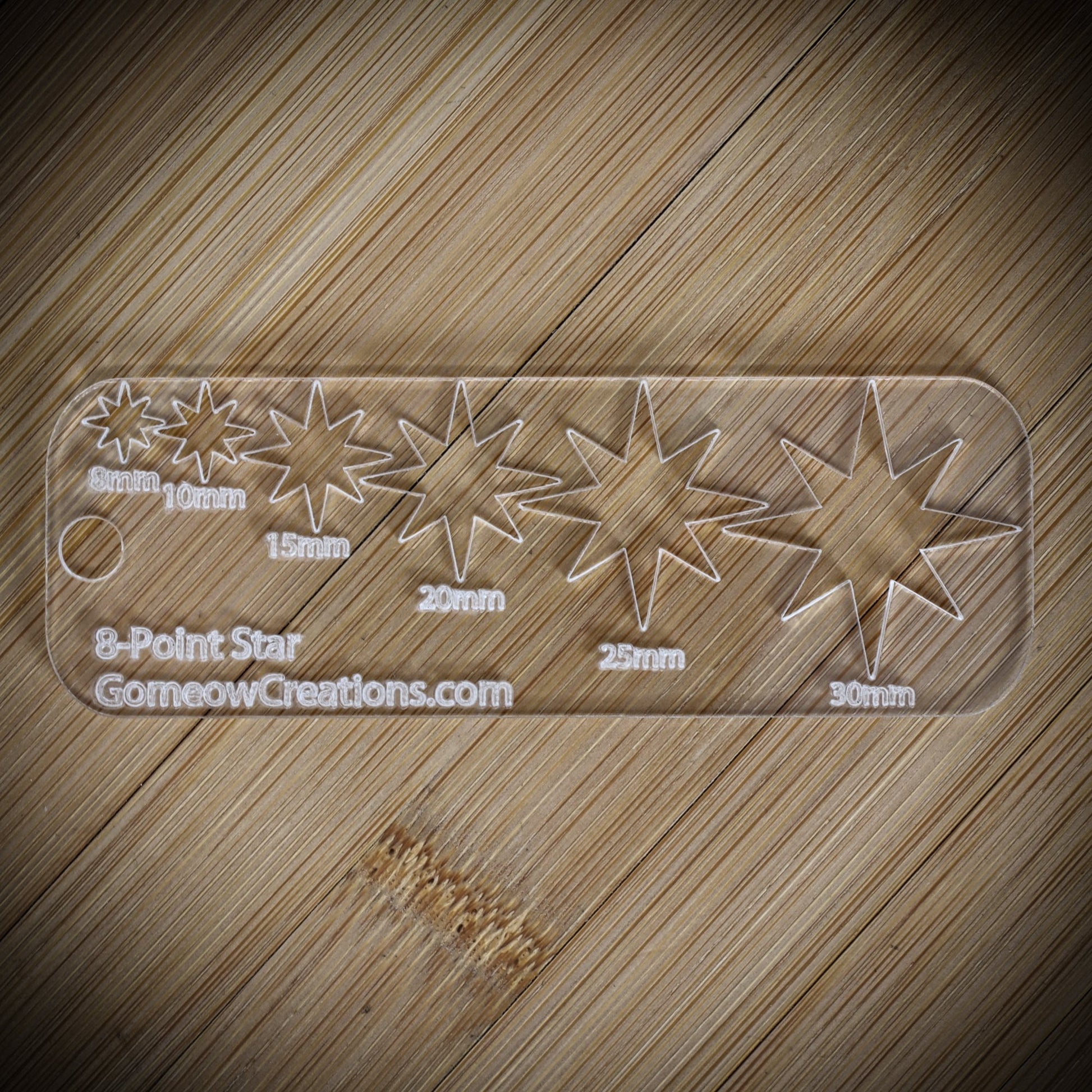 8-Point Star Template