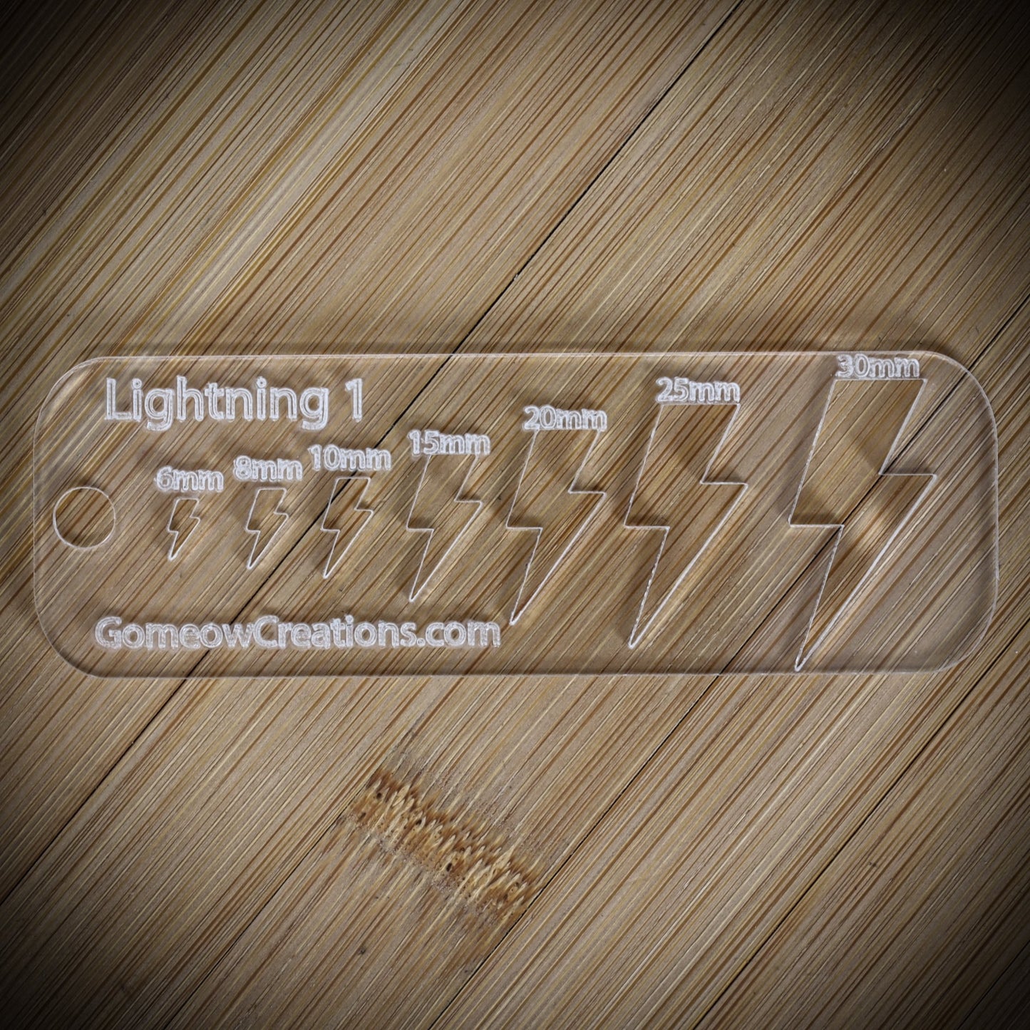 3 Lightning Bolt Template