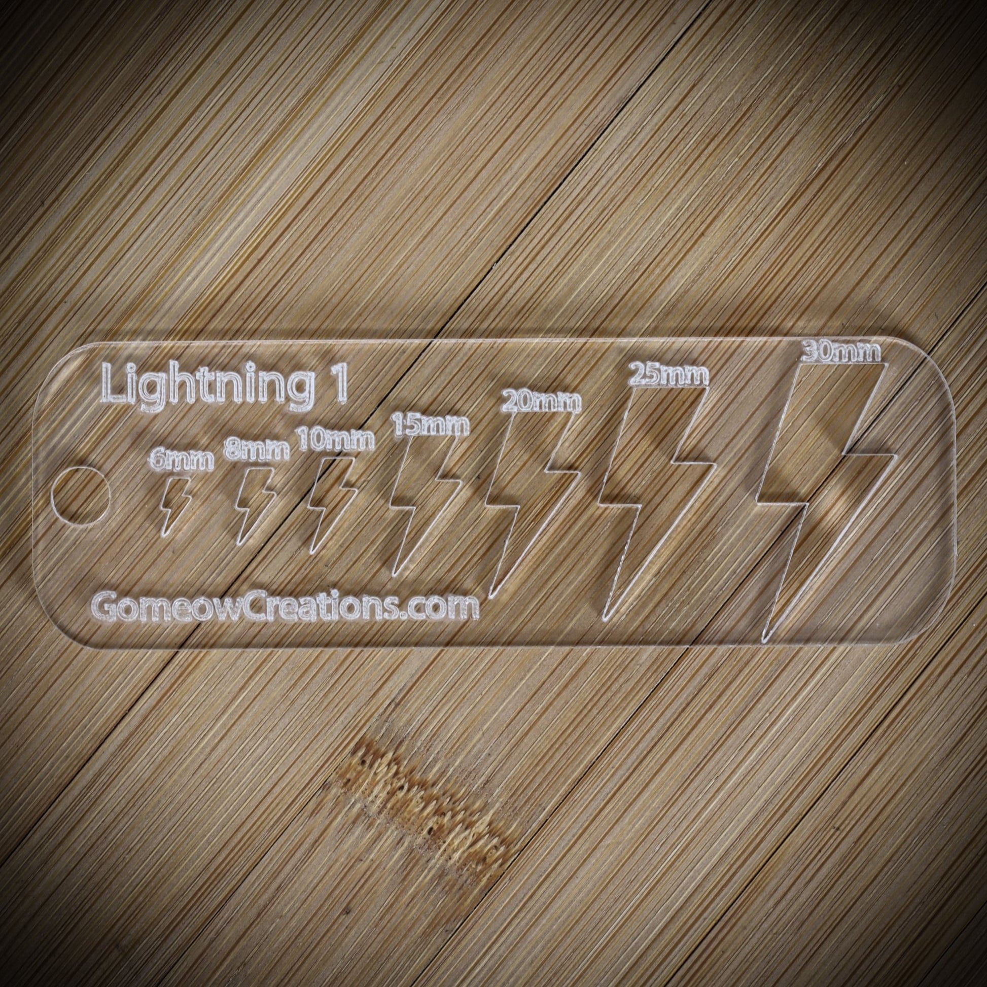 3 Lightning Bolt Template