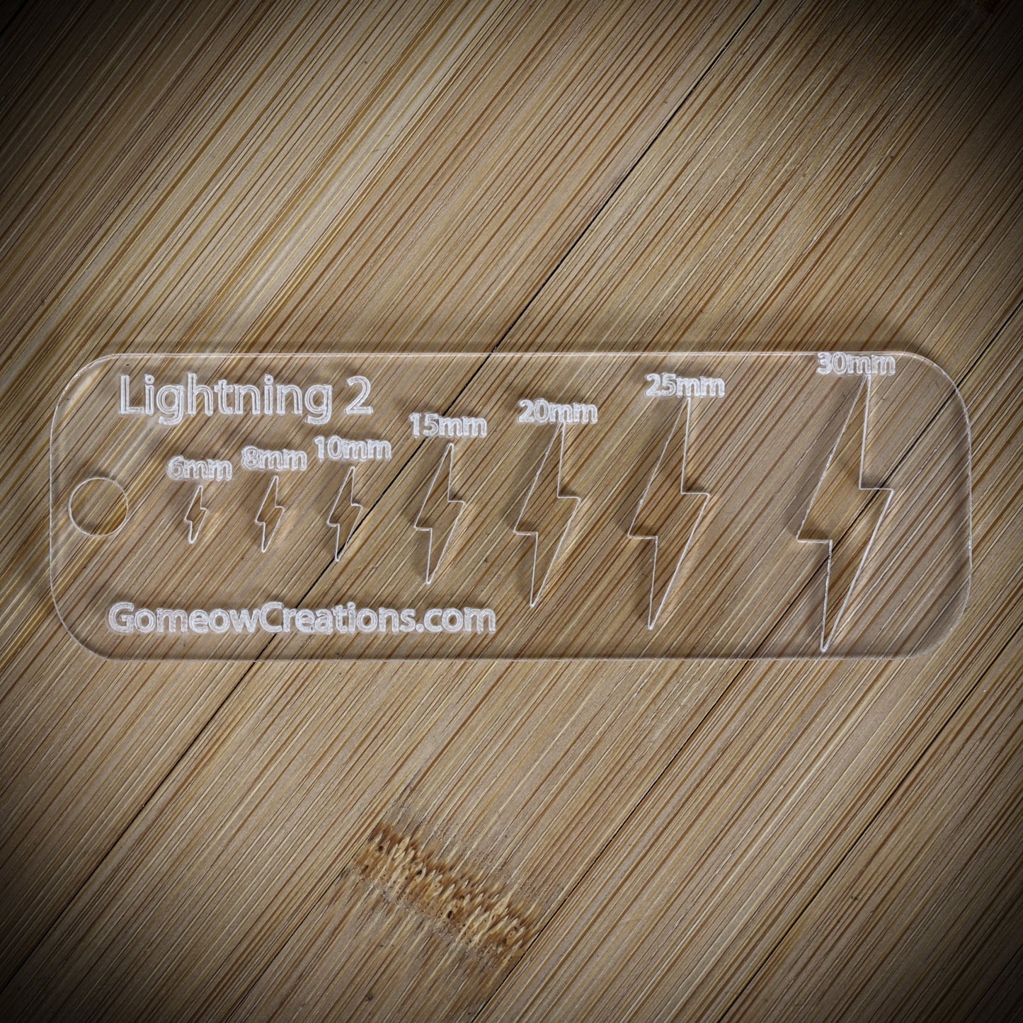 3 Lightning Bolt Template